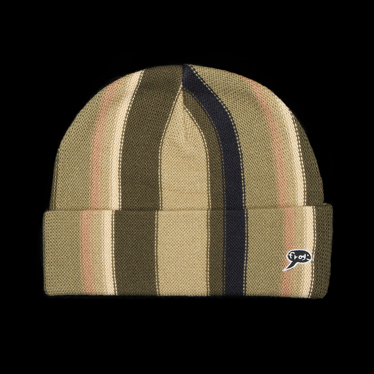 Vertical Stripe Beanie