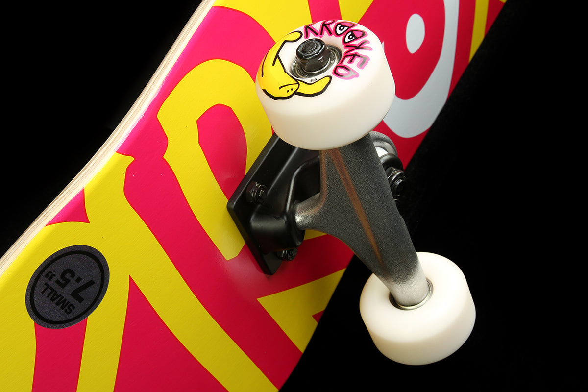 Big Eyes Yellow/Pink Complete Deck 7.5"