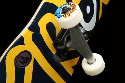 Big Eyes Yellow/Black Complete Deck 8.25"