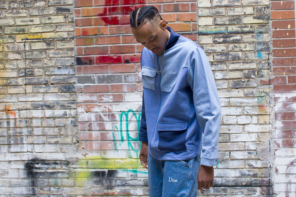 Brushed Cotton Track Jacket