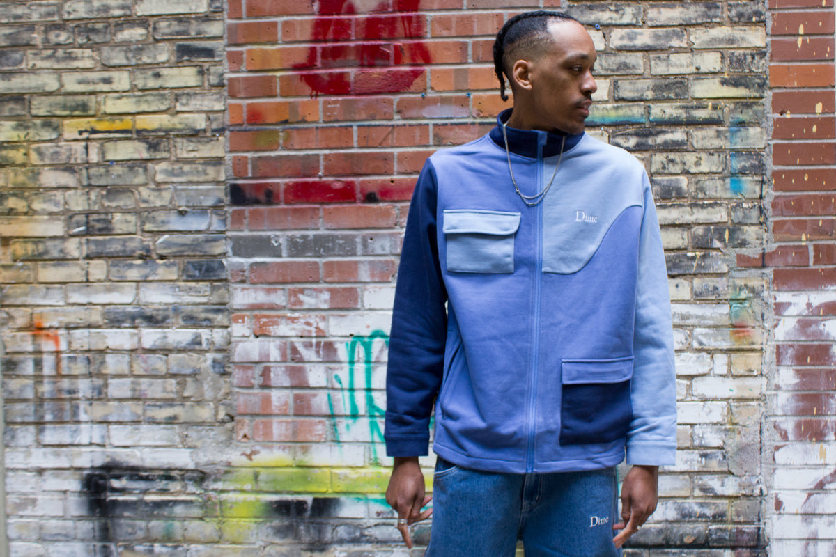 Brushed Cotton Track Jacket