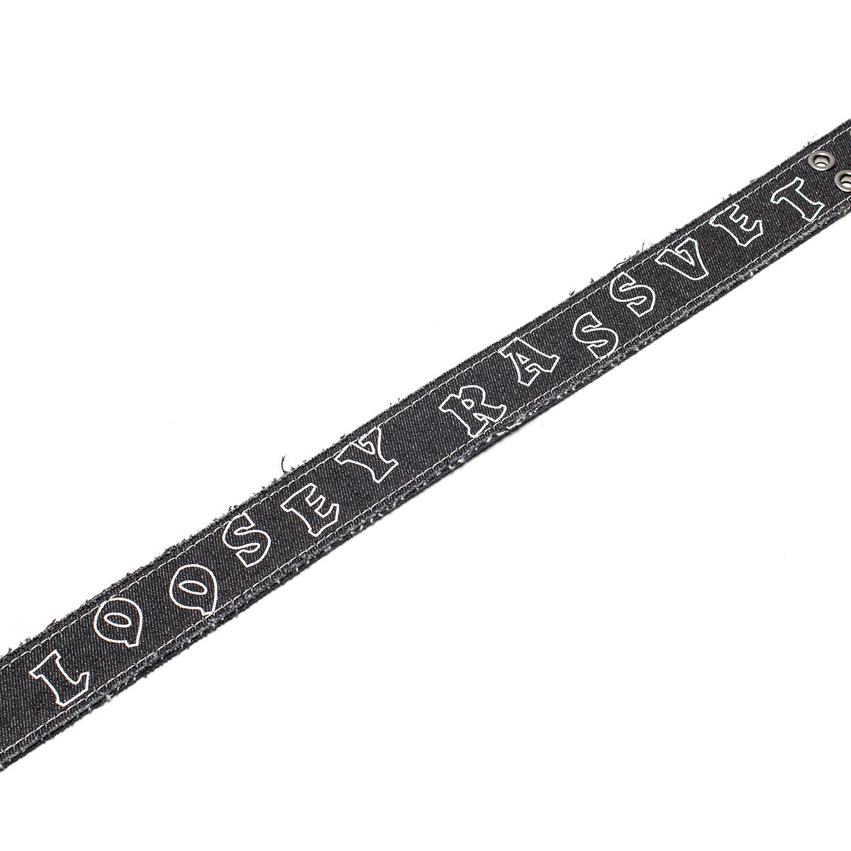 Frayed Canvas Belt x Loosey