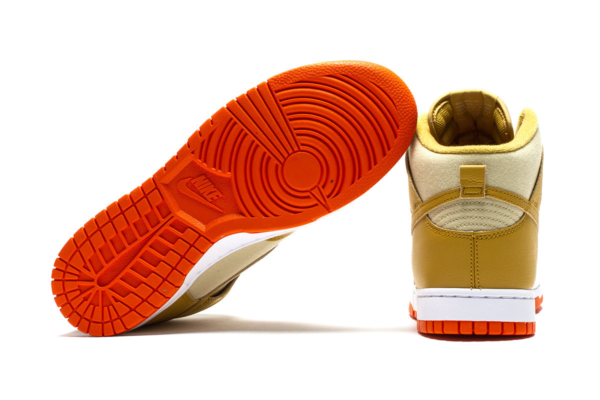 Dunk Hi Retro Premium "Gold Canvas"
