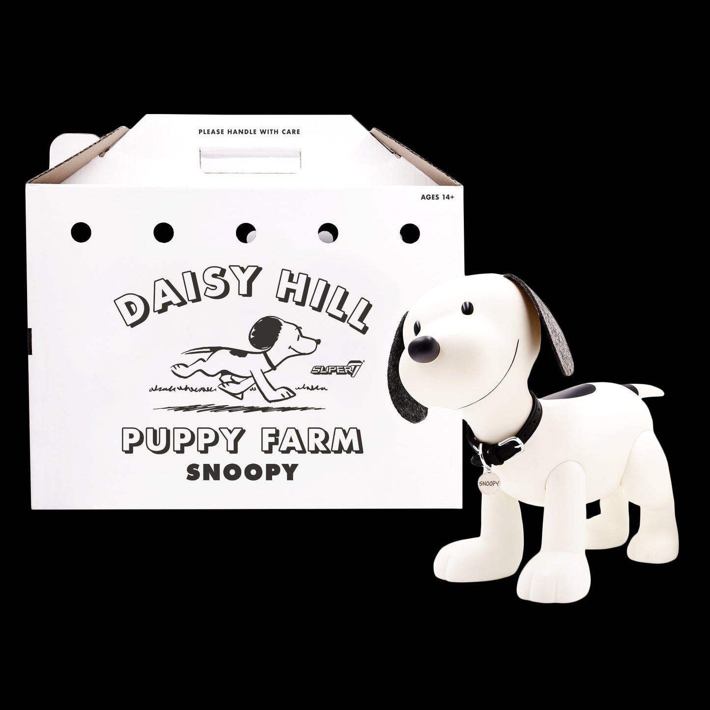Peanuts Supersize - Snoopy (Newsprint Grayscale)
