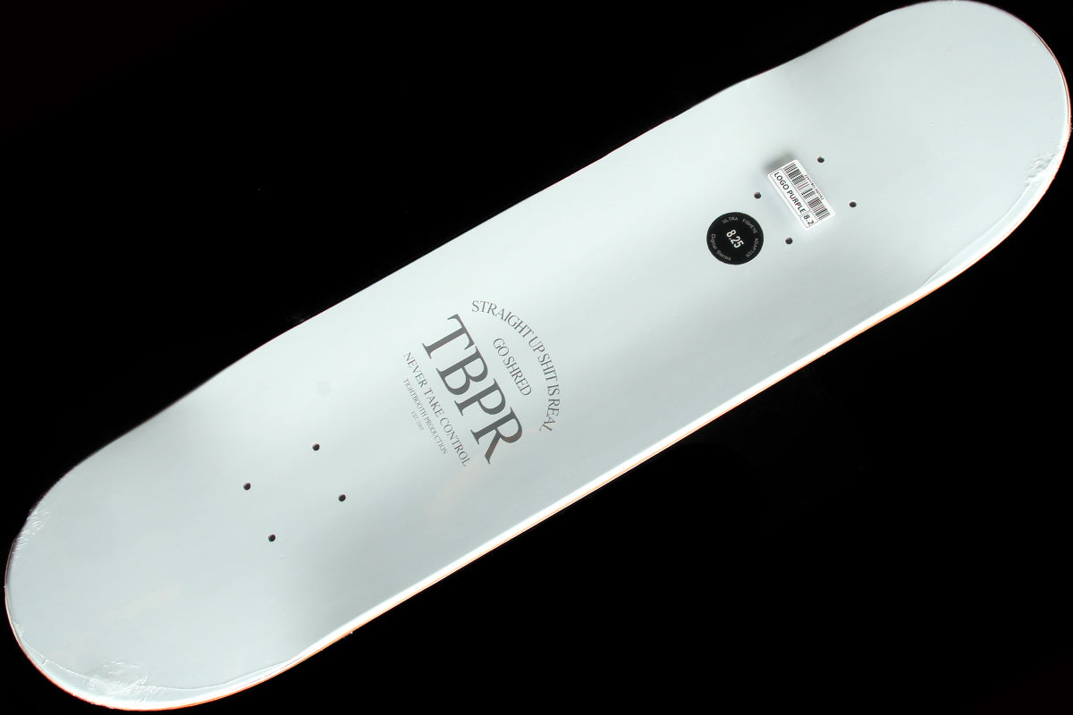 Purple Logo Deck 8.25"