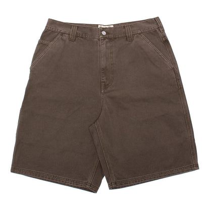 Washed Canvas Work Short
