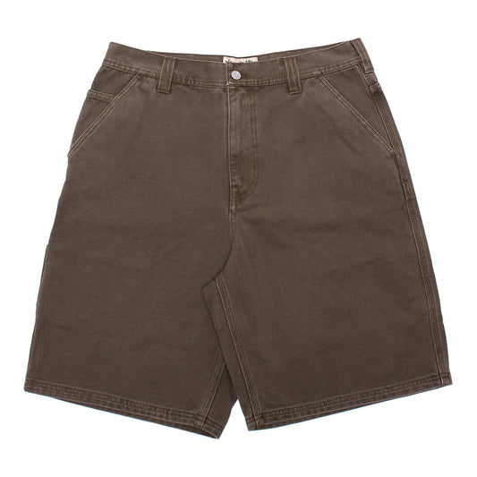 Washed Canvas Work Short