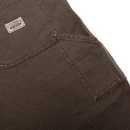 Washed Canvas Work Short