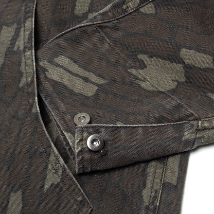 Cotton Twill Zip Hoodie