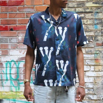 S/S Tom Krol Flowers Shirt