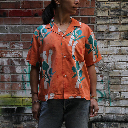 Women's S/S Tom Krol Flowers Shirt