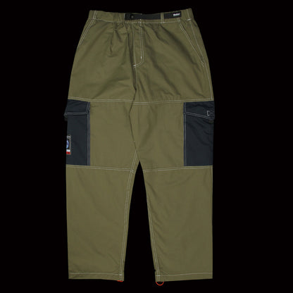 Contrast Cargo Pants