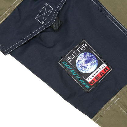 Contrast Cargo Pants
