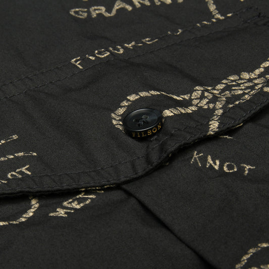 Washed Feather Cloth Shirt
