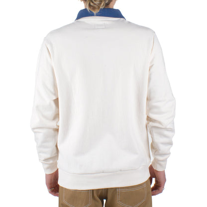 Polo Collar Crewneck