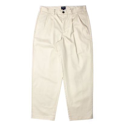 Twill Double Pleated Pants