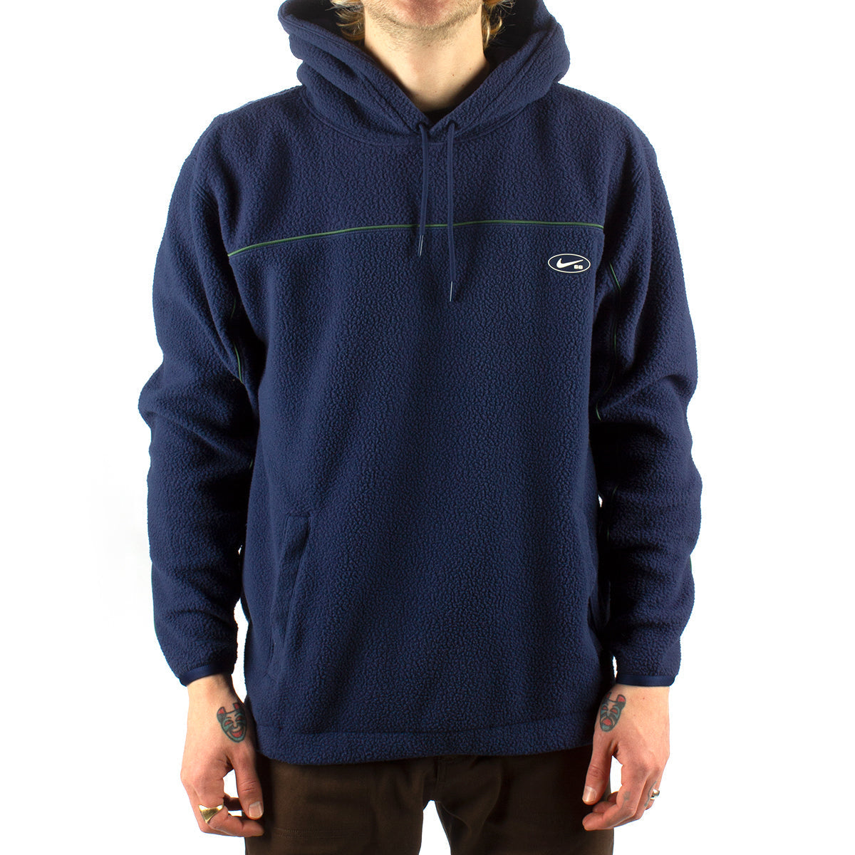 High-Pile Fleece Skate Hoodie