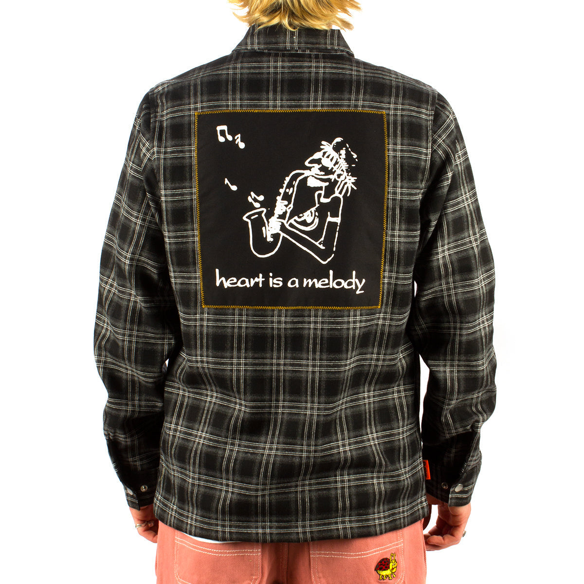 Melody Plaid Zip Overshirt