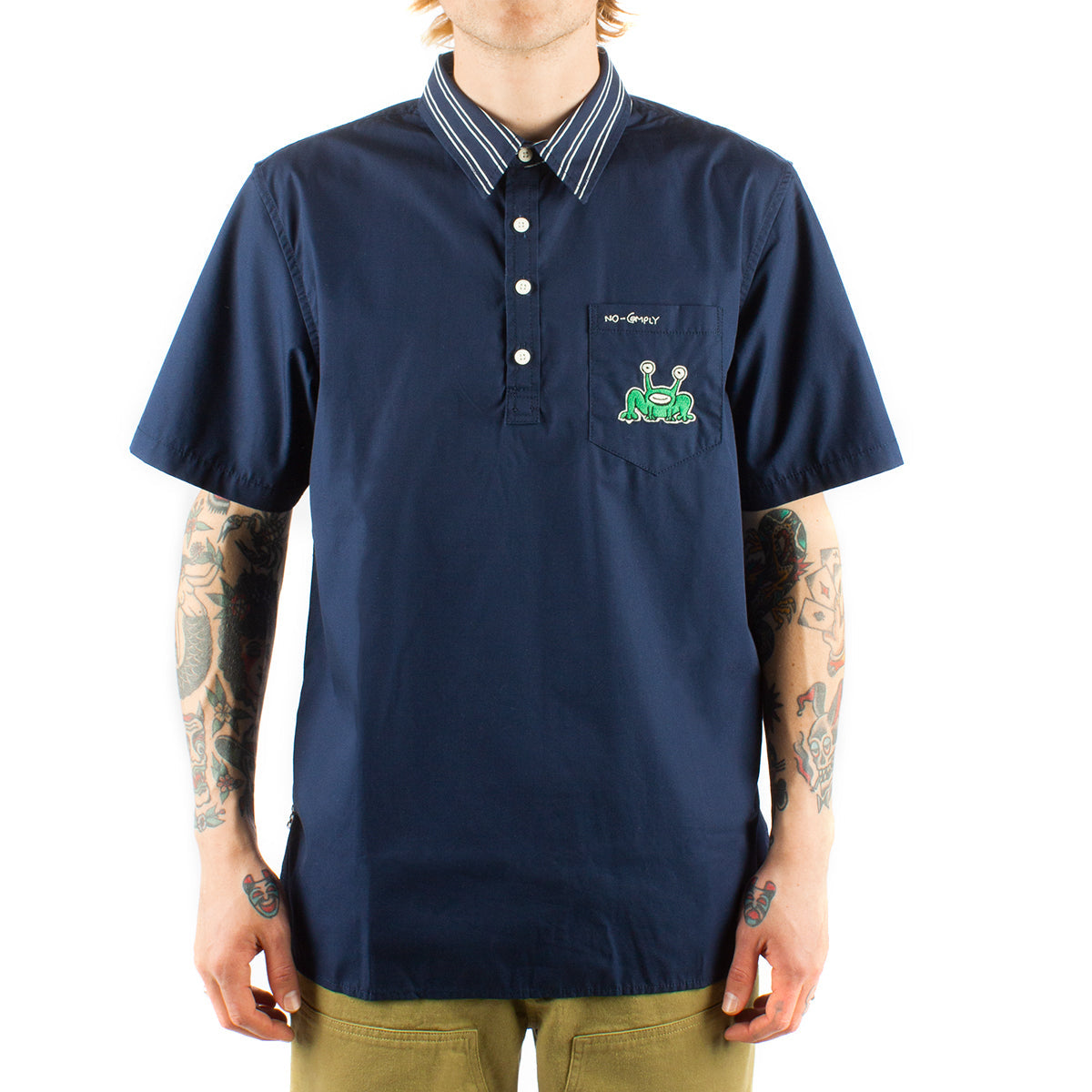 How Are You Woven Polo