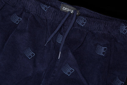 Allover Embroidered Pant