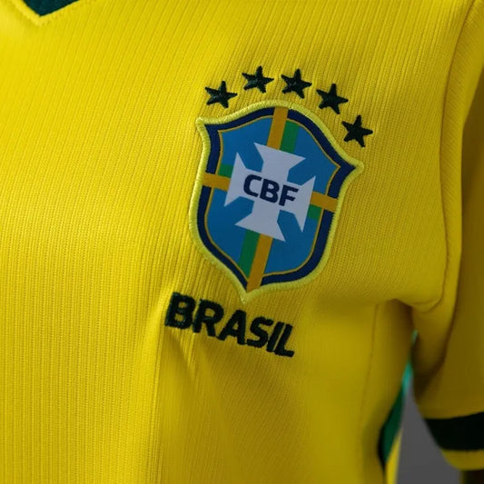 Women Brazil Home Jersey 2026 World Cup Football Kit Soccer Shirt