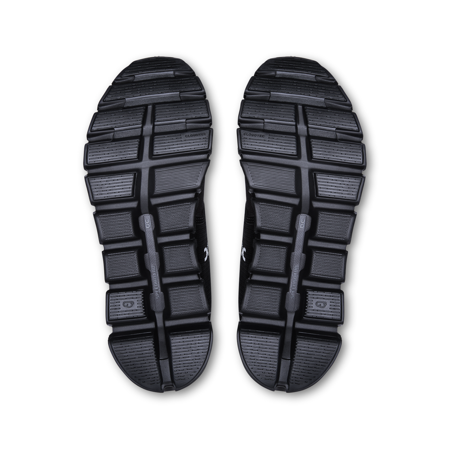 On Running Women's Cloud 6 Waterproof Shoes - Black / Black