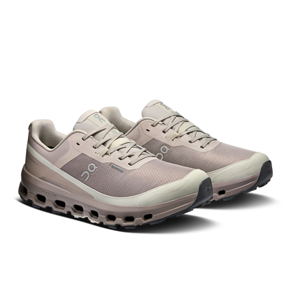 On Running Women's Cloudvista 2 Waterproof Shoes - Fog / Cinder