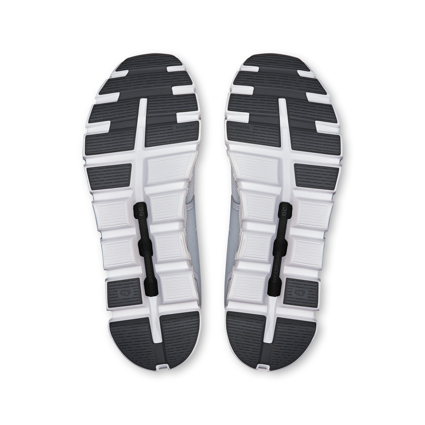 On Running Men's Cloud 6 Wide Shoes - Glacier / White