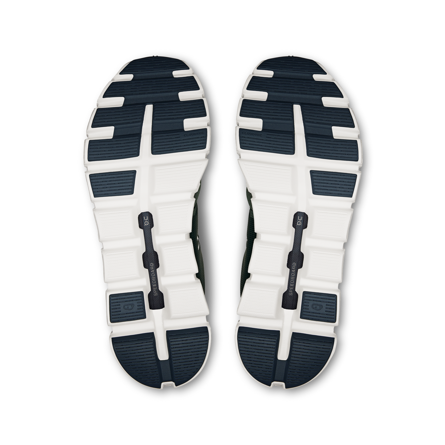 On Running Men's Cloud 6 Shoes - Olive / Evergreen