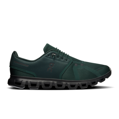 On Running Men's Cloud 6 Shoes - Evergreen / Glacier