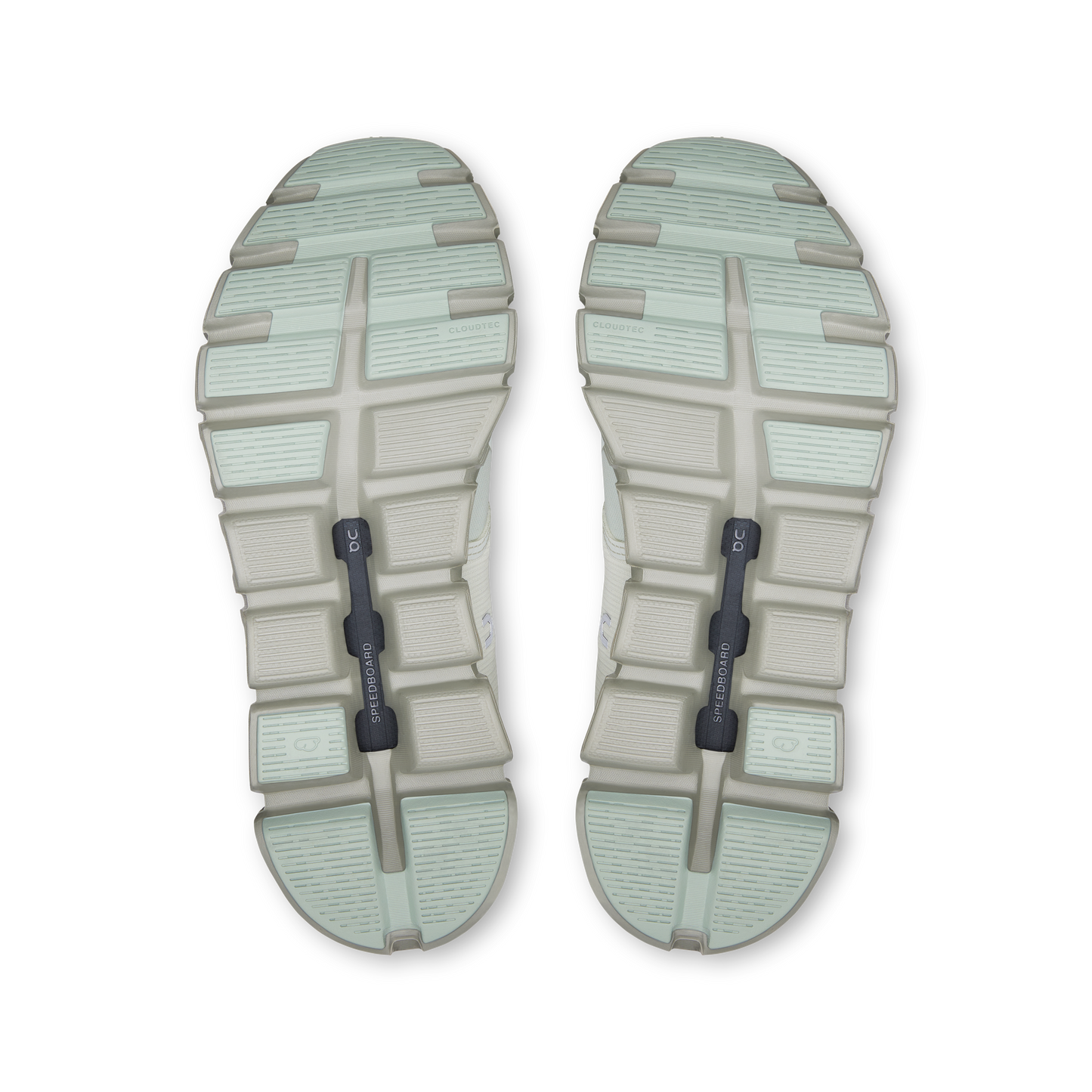 On Running Women's Cloud 6 Waterproof Shoes - Iceberg / Tin
