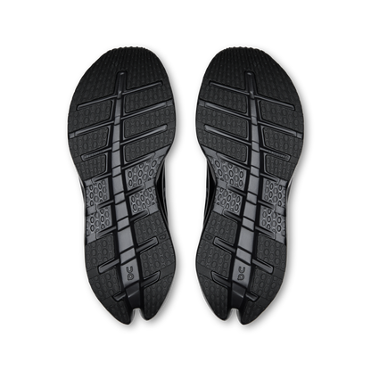 On Running Women's Cloudrunner 3 Wide Shoes - Black / Black