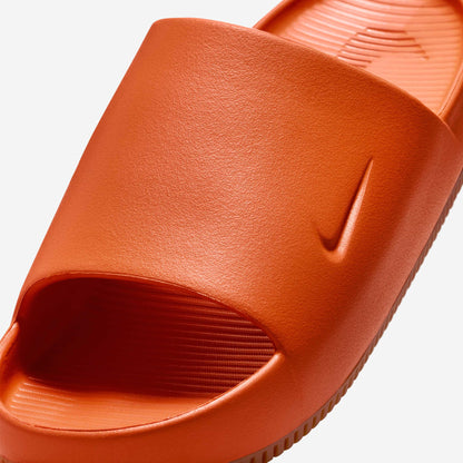 Nike Men's Calm Slides - Campfire Orange / Gum Medium Brown