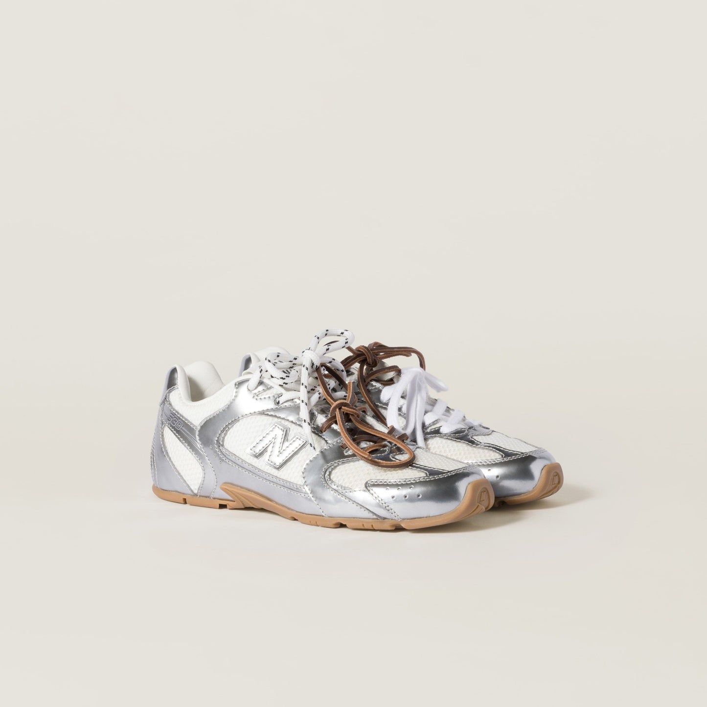 530SL Leather and Mesh Sneakers