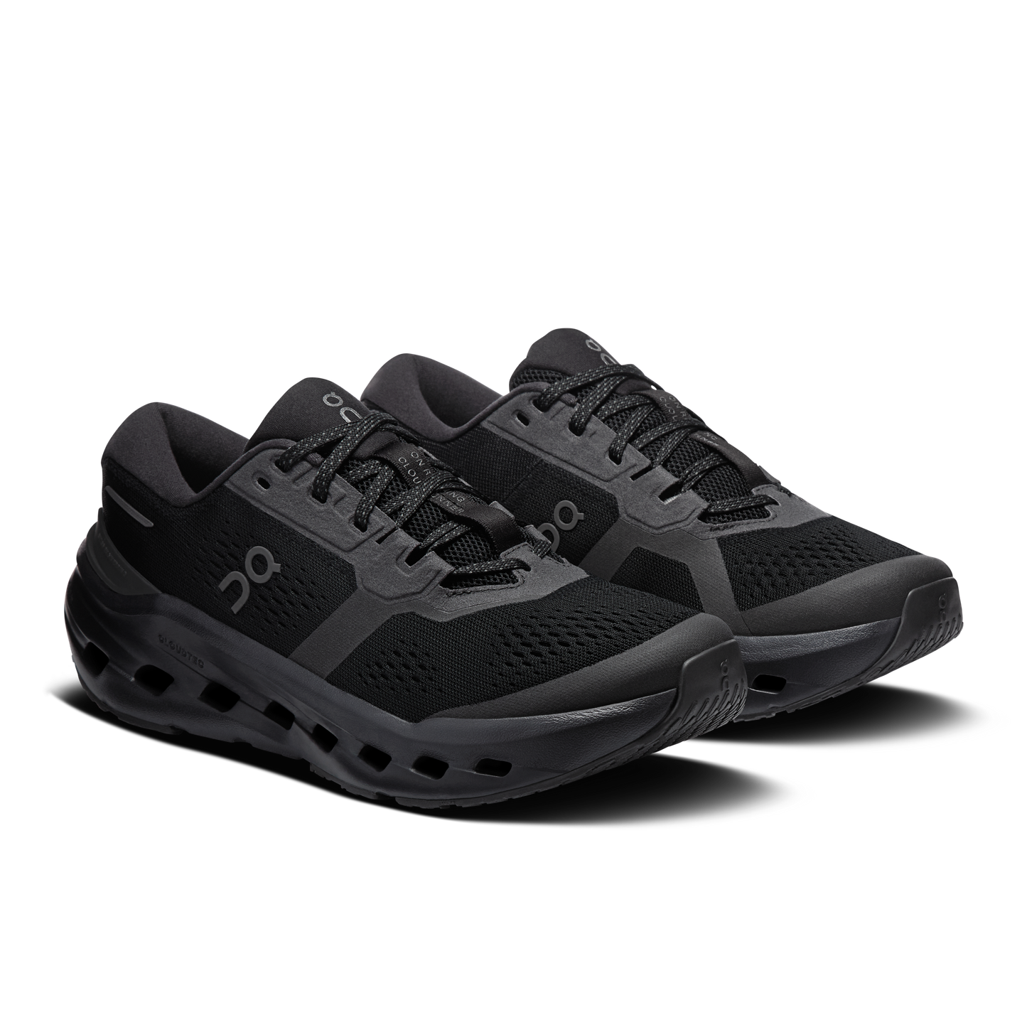 On Running Women's Cloudrunner 3 Shoes - Black / Black