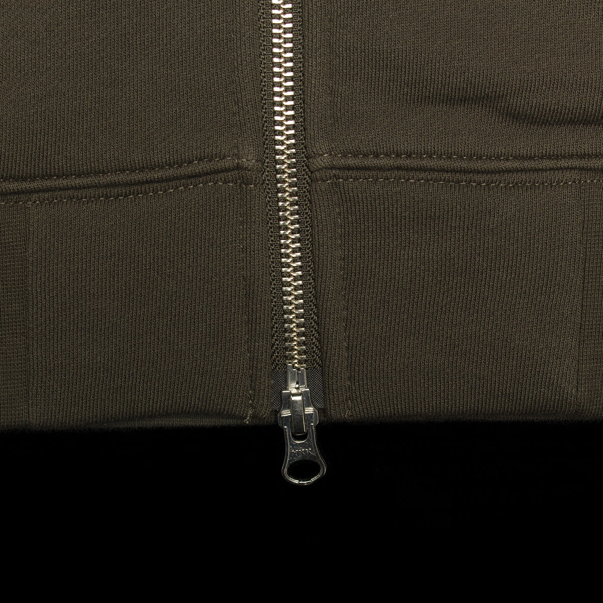 Cursive Zip Hoodie