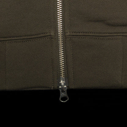 Cursive Zip Hoodie
