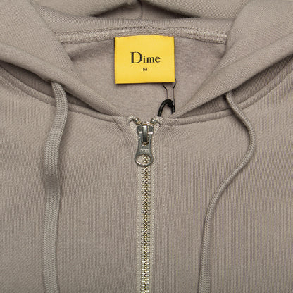 Cursive Small Logo Zip Hoodie