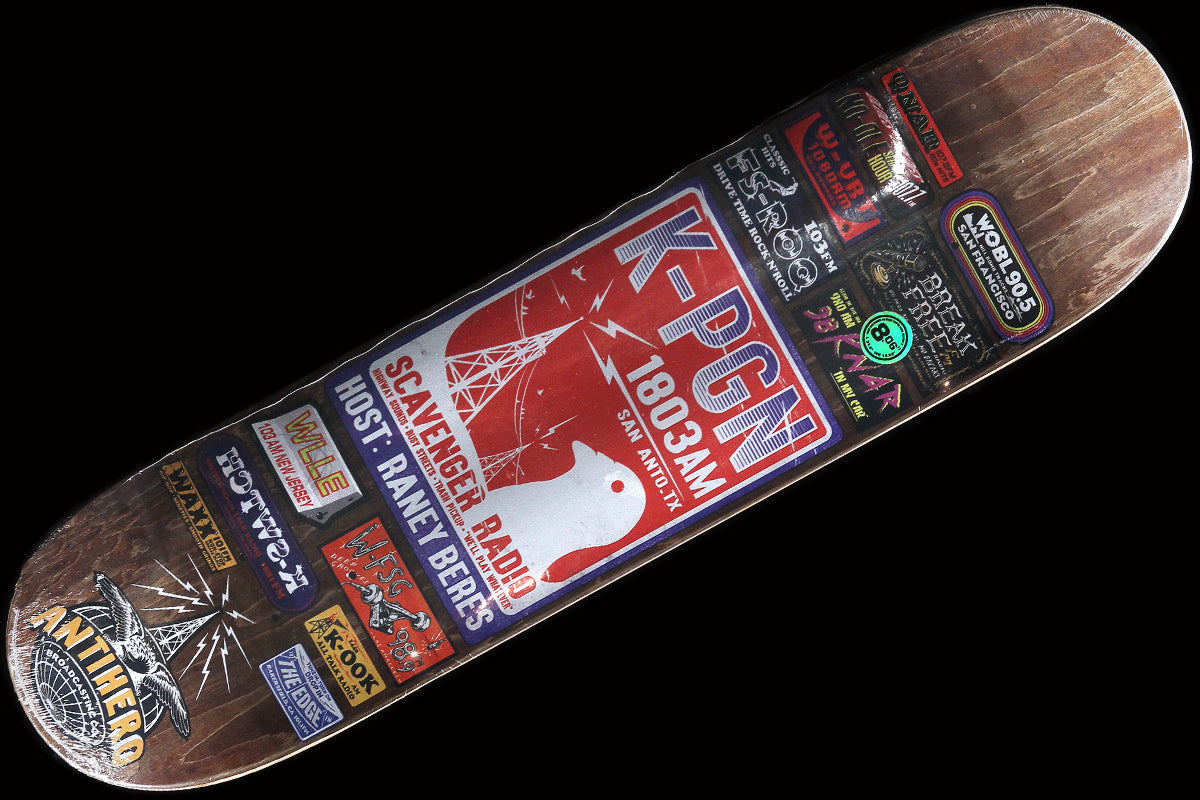 Raney Broadcasting Brown Deck 8.06"