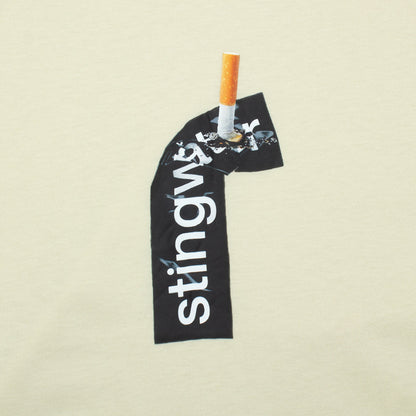 Cig & Sticker T-Shirt