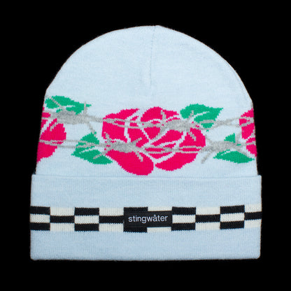 Rose Cuff Beanie