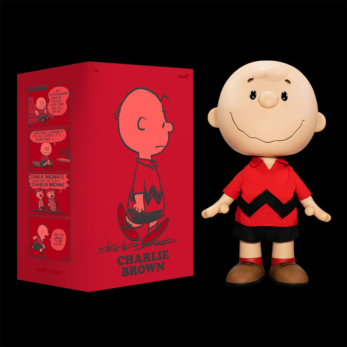 Peanuts Supersize - Charlie Brown (Red Shirt)