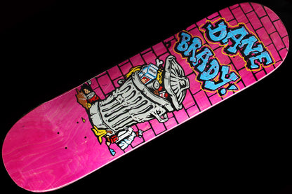Dane Brady Thrash Can Pink Deck 8.25"