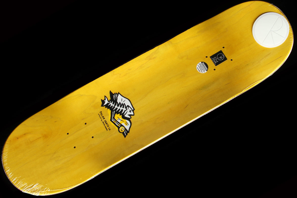 Dane Brady Thrash Can Yellow Deck 9"