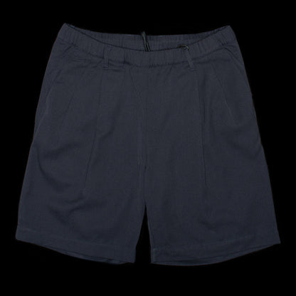 Pleated Twill Shorts
