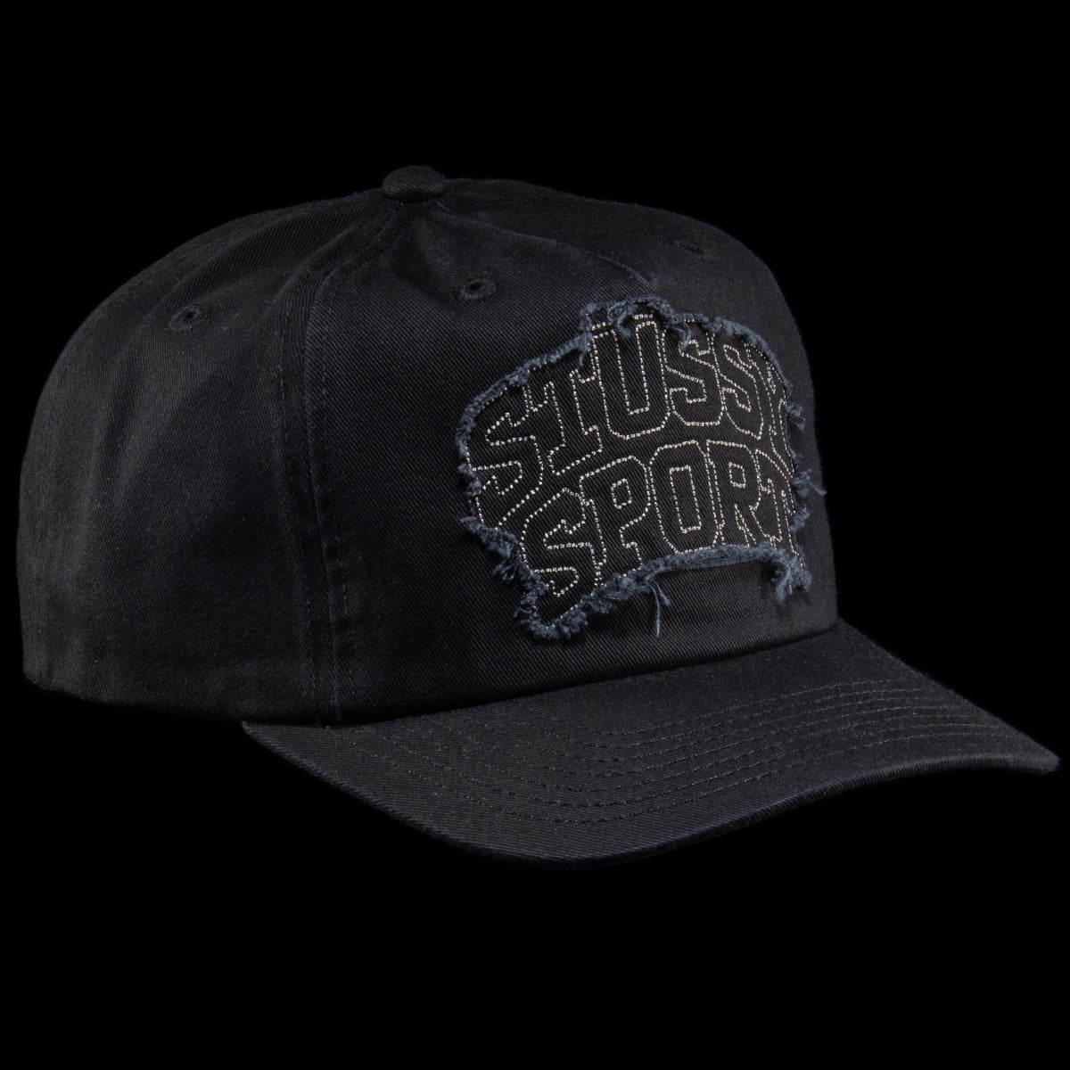 Sport Patch Applique Mid Depth Hat