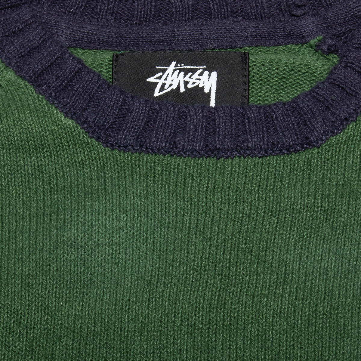 Colorblocked Raglan Crewneck