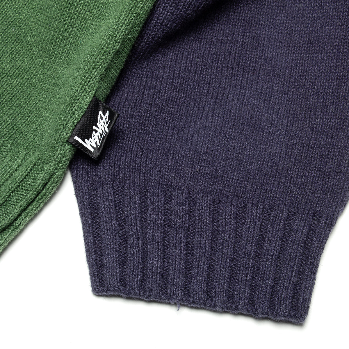 Colorblocked Raglan Crewneck
