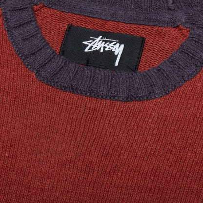 Colorblocked Raglan Crewneck