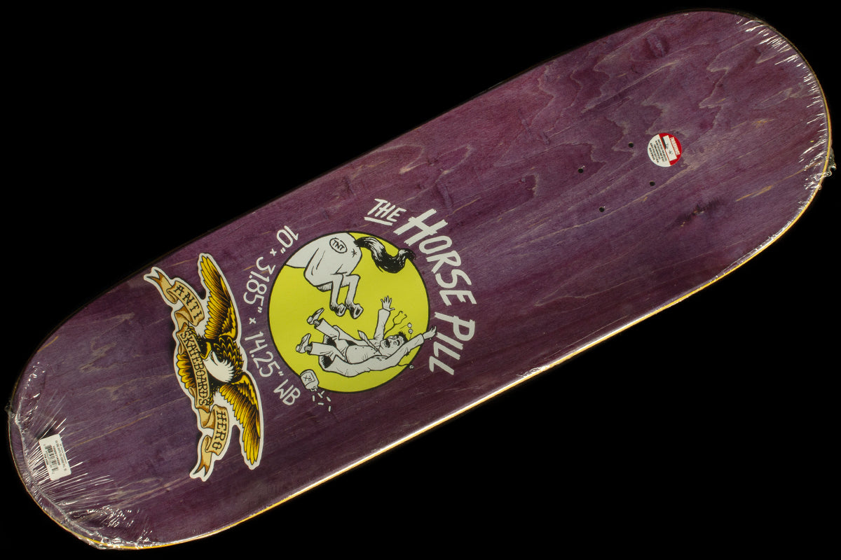 Shaped Eagle Horse Pill Deck 10"